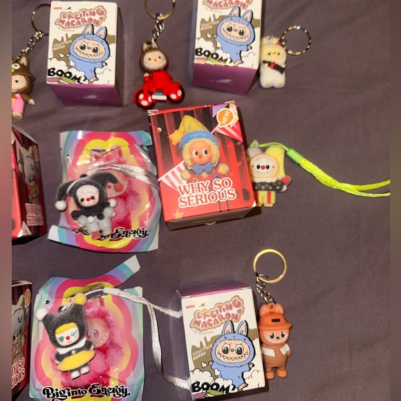 Labubu Mini Keychains - 10 Keychains - Picture 4 of 4